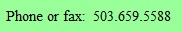 Phone:  503.659.5588